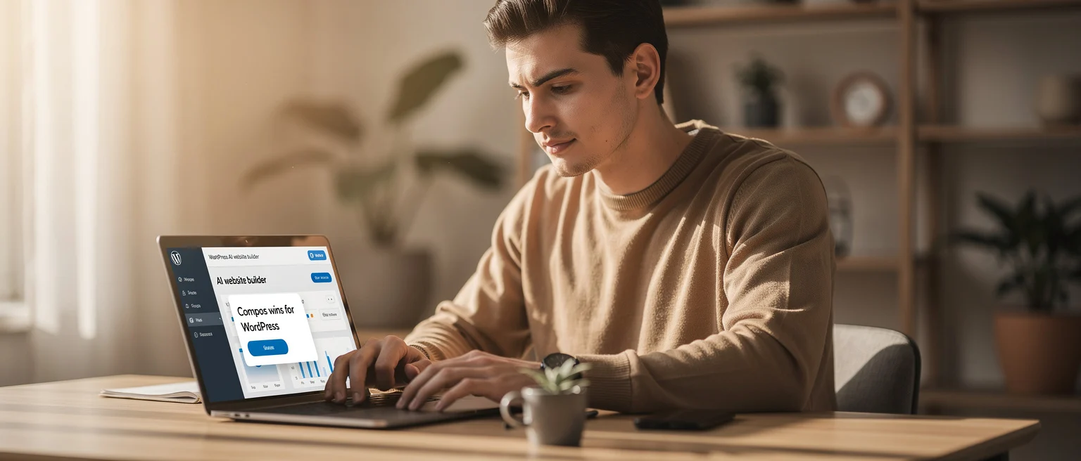 WordPress AI Website Builder: What It Is and Why Compos Wins